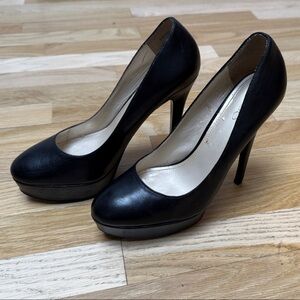 Aldo Elegant Black Platform Heels
